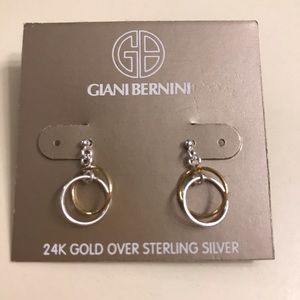 Drop earrings - sterling silver - never worn